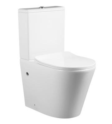 WC Alborache — WC complet sans bride, design compact.
