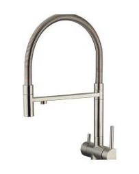 Monomando Cocina Extraíble Osmosis — Grifo de cocina con caño flexible extraíble.