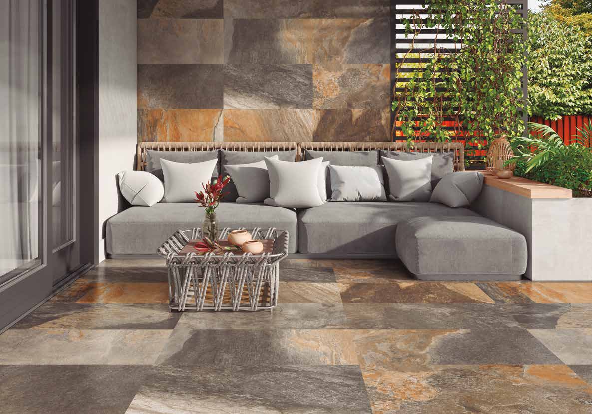 Purestone — Efecto pizarra multicolor para interior y exterior.