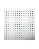 Rociador Cuadrado Extraplano 25×25 — Rociador de ducha cuadrado extraplano en acero inox.